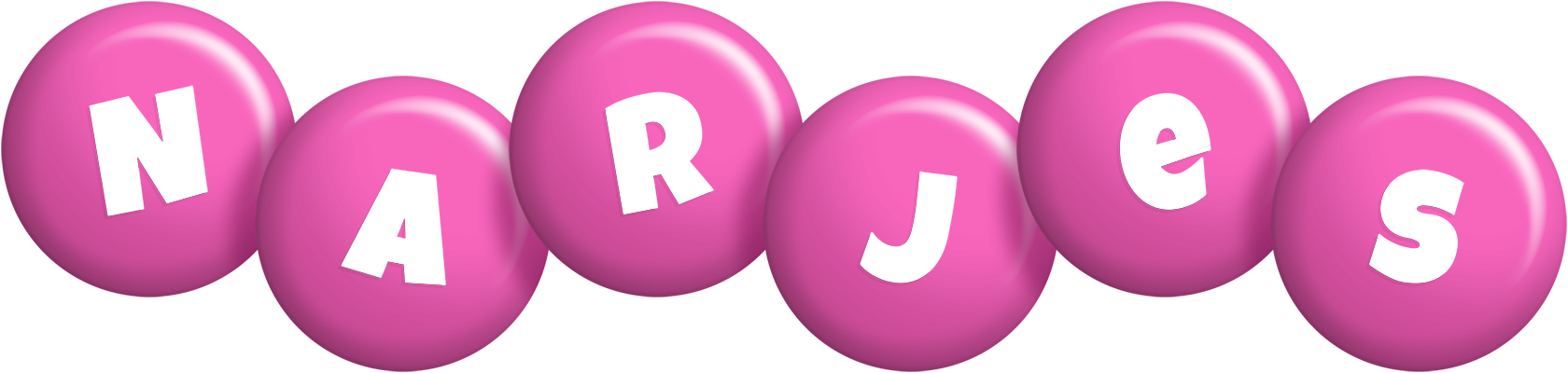 Narjes candy-pink logo