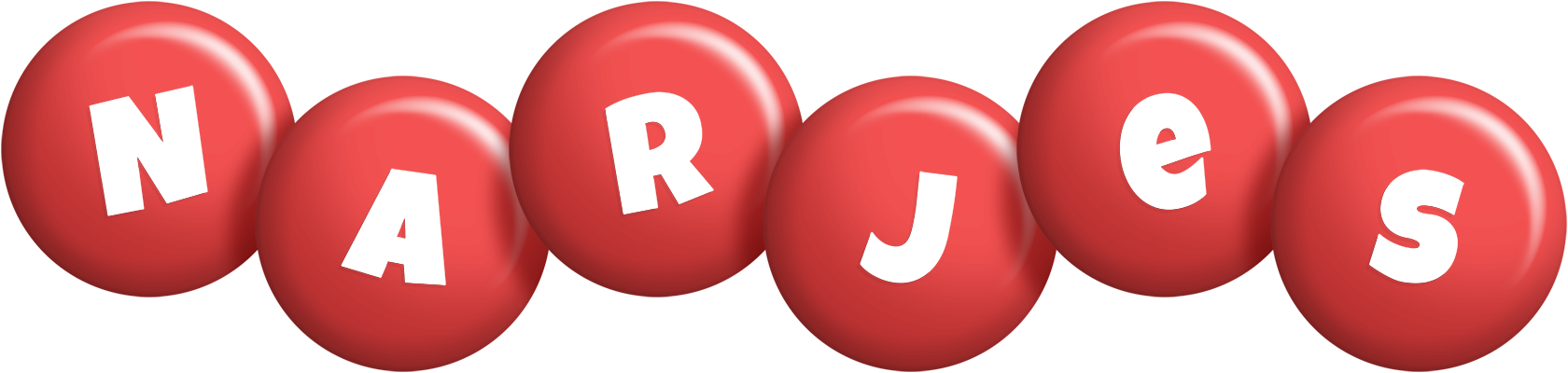Narjes candy-red logo