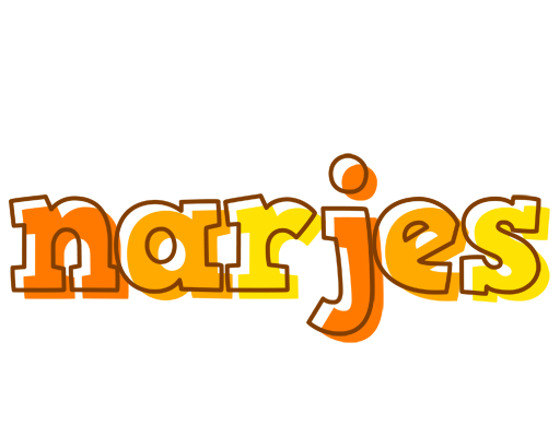 Narjes desert logo