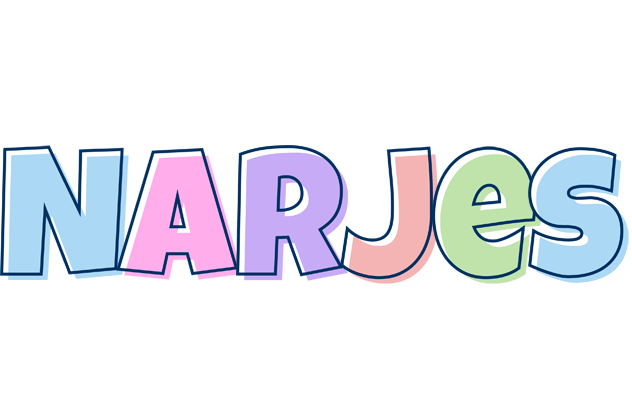 Narjes pastel logo