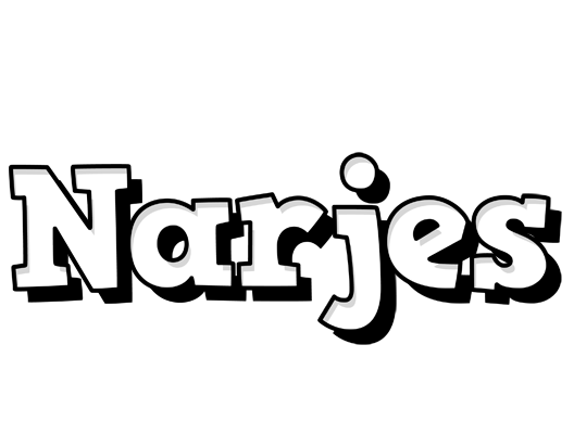 Narjes snowing logo