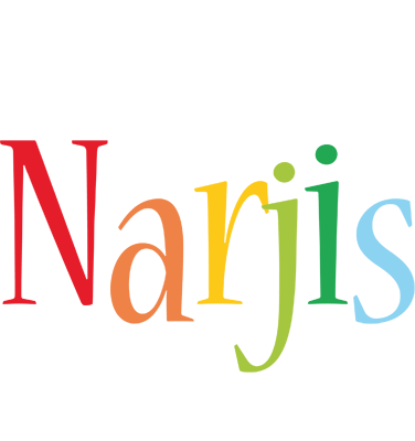 Narjis birthday logo