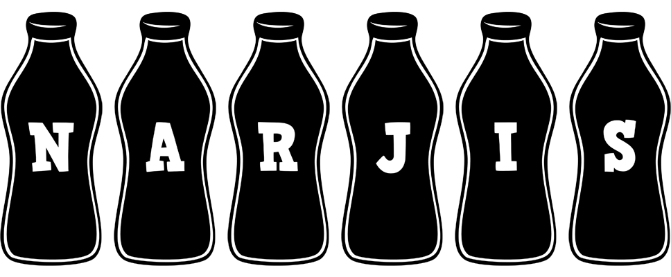 Narjis bottle logo