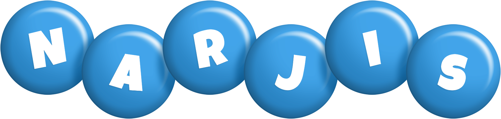 Narjis candy-blue logo
