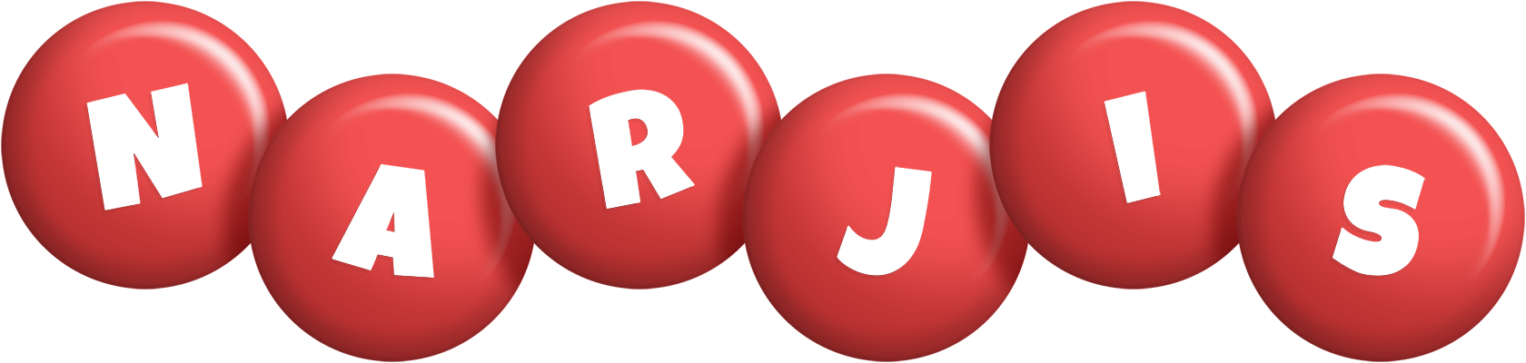Narjis candy-red logo