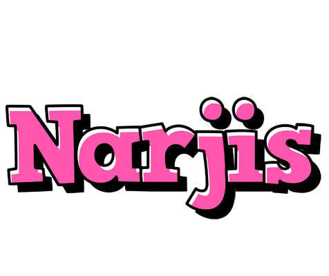Narjis girlish logo