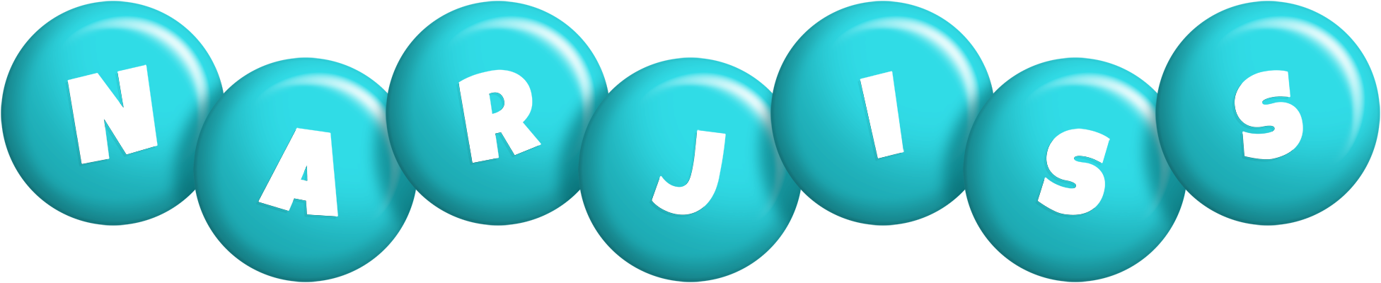 Narjiss candy-azur logo