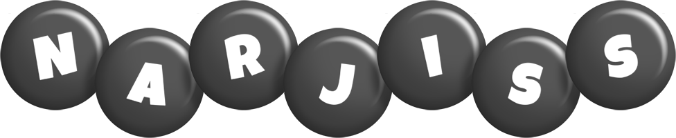Narjiss candy-black logo
