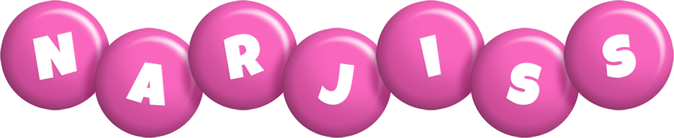 Narjiss candy-pink logo