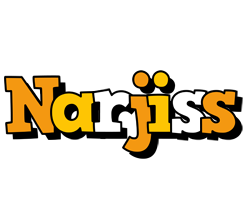 Narjiss cartoon logo