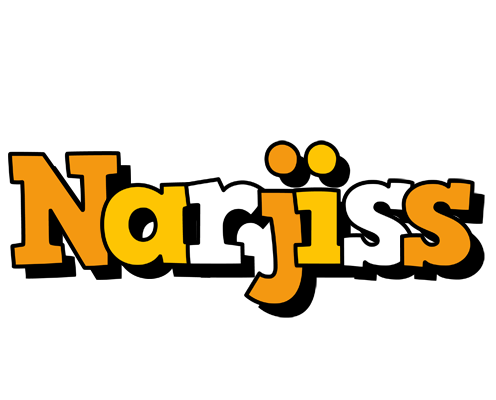 Narjiss cartoon logo
