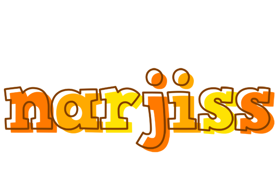 Narjiss desert logo