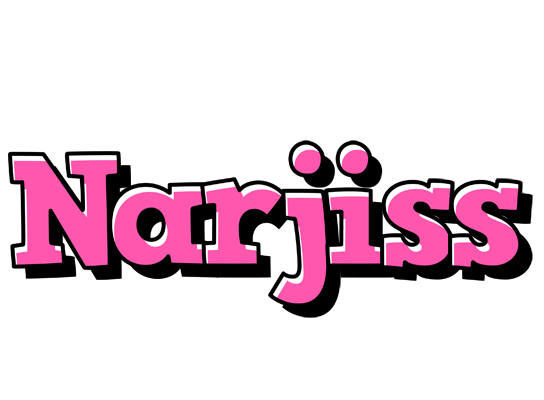 Narjiss girlish logo