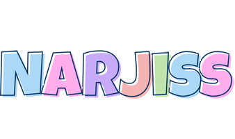 Narjiss pastel logo