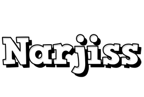 Narjiss snowing logo