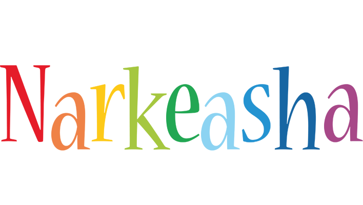 Narkeasha birthday logo