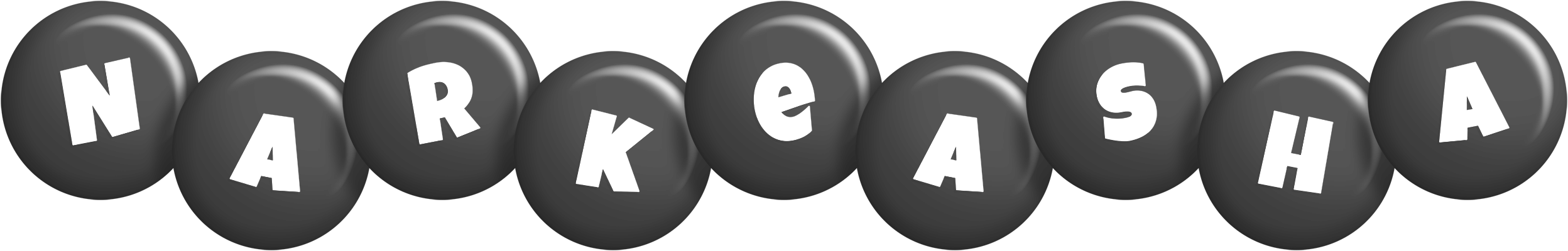 Narkeasha candy-black logo