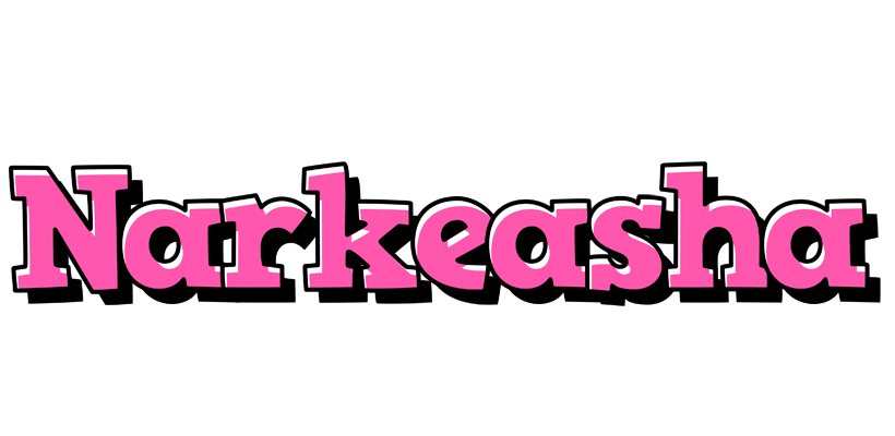 Narkeasha girlish logo