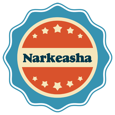 Narkeasha labels logo