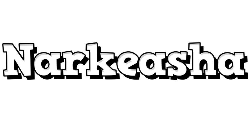 Narkeasha snowing logo