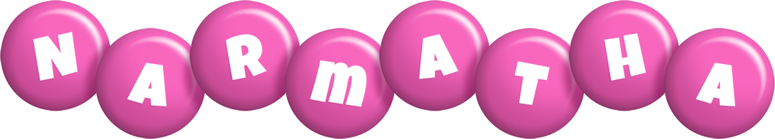 Narmatha candy-pink logo