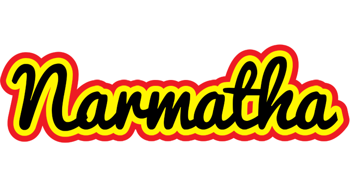Narmatha flaming logo