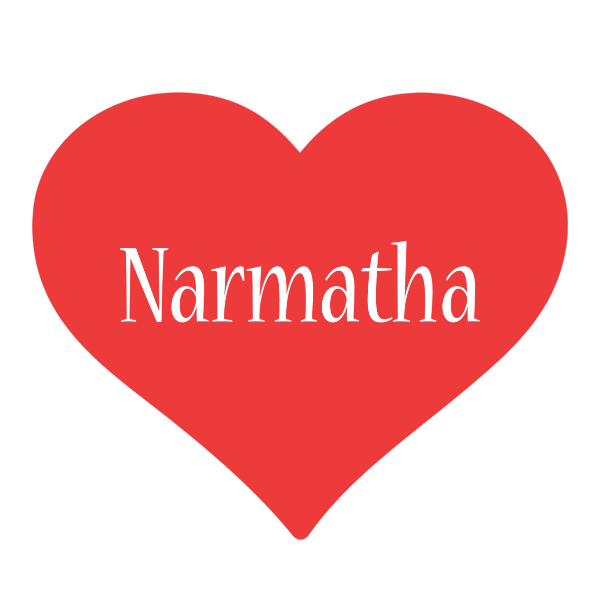Narmatha love logo