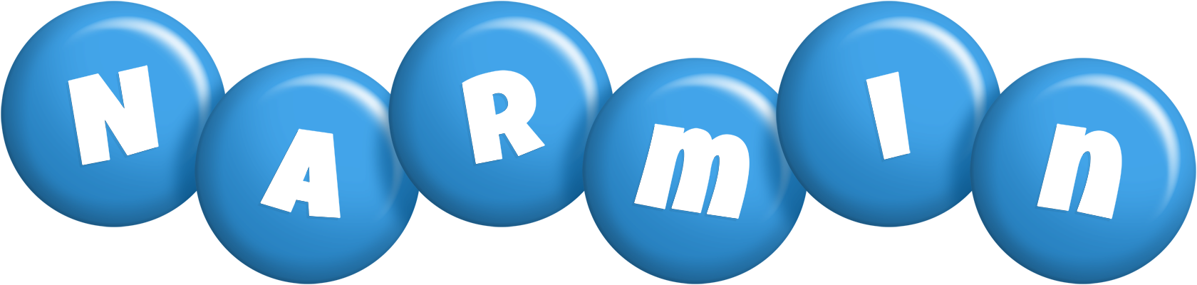 Narmin candy-blue logo