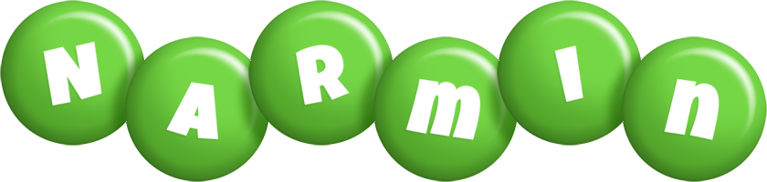 Narmin candy-green logo