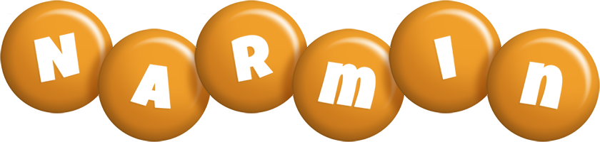 Narmin candy-orange logo