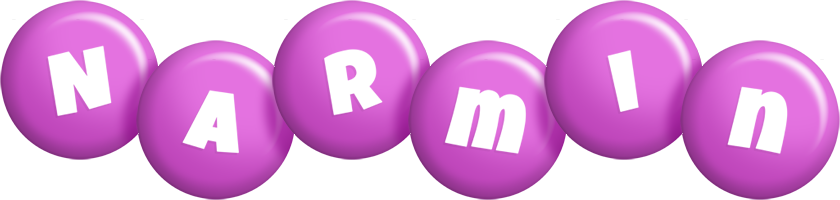 Narmin candy-purple logo