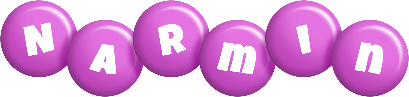 Narmin candy-purple logo