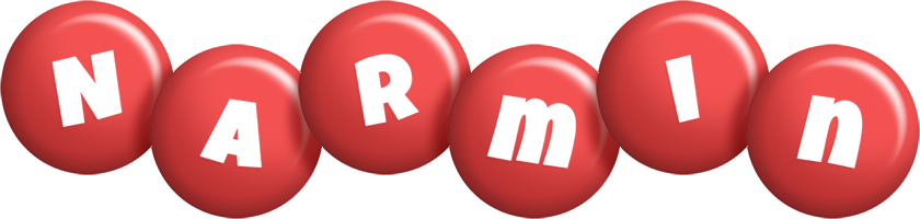 Narmin candy-red logo