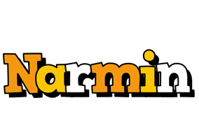 Narmin cartoon logo