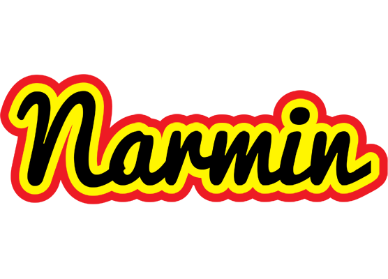 Narmin flaming logo