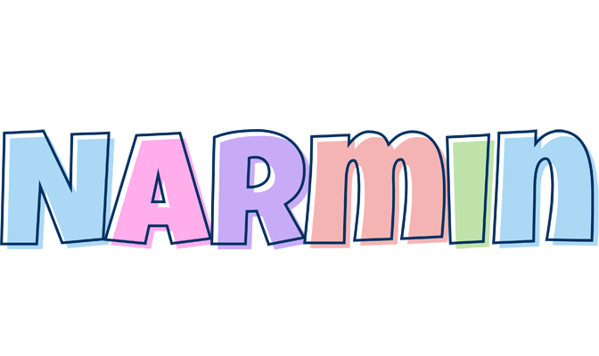 Narmin pastel logo