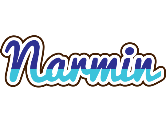 Narmin raining logo