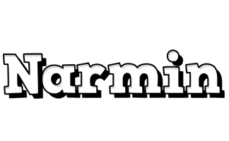 Narmin snowing logo