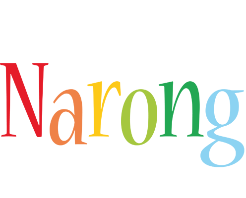 Narong birthday logo