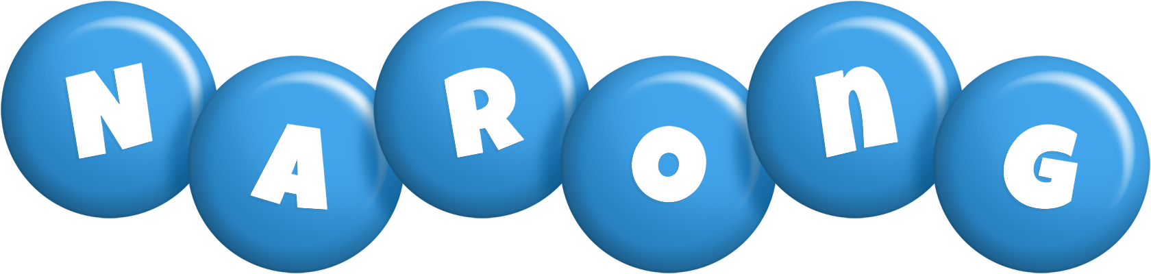 Narong candy-blue logo
