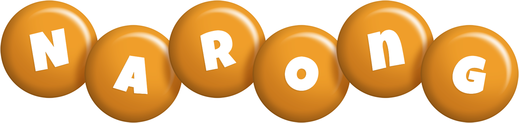 Narong candy-orange logo
