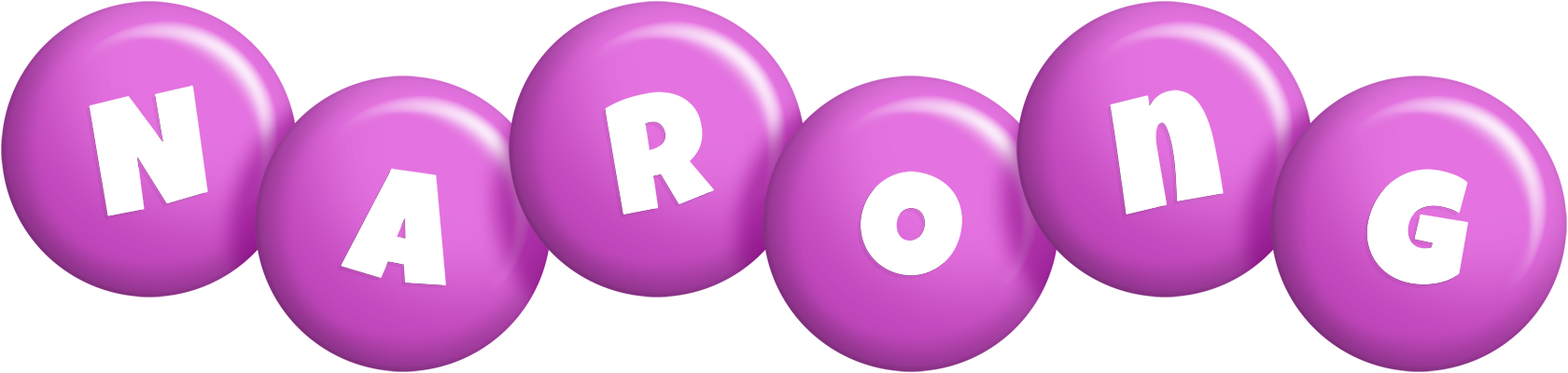 Narong candy-purple logo