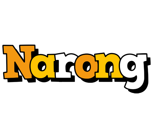 Narong cartoon logo