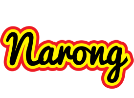 Narong flaming logo