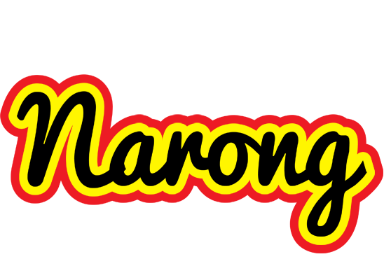 Narong flaming logo
