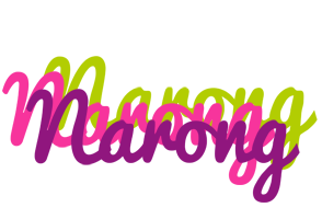 Narong flowers logo