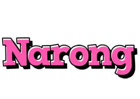 Narong girlish logo