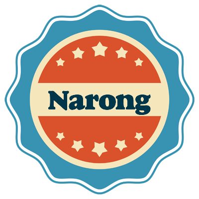Narong labels logo