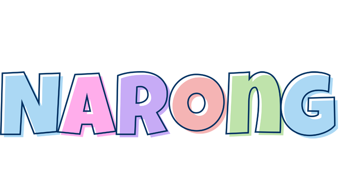 Narong pastel logo