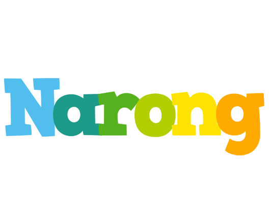 Narong rainbows logo